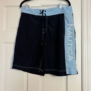 Nautica Blue Board Shorts Swimwear